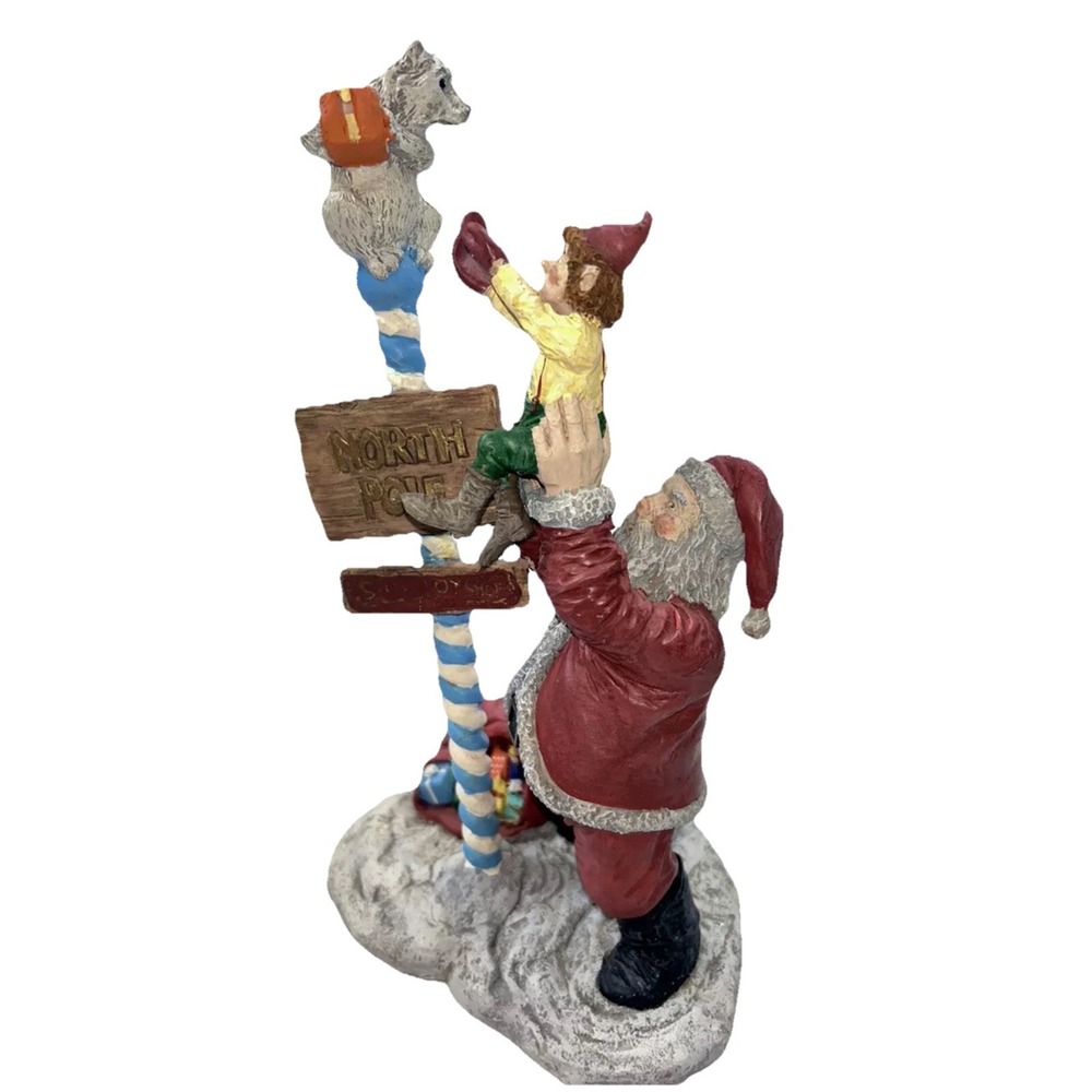 Collectible Classic American North Pole Santa Circa 1928 Christmas Decor